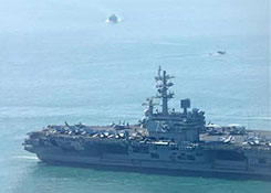 中美贸易战真的要结束了？昨日，美国航母到了香港！