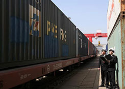 连云港海关助力中欧班列“提档升级”