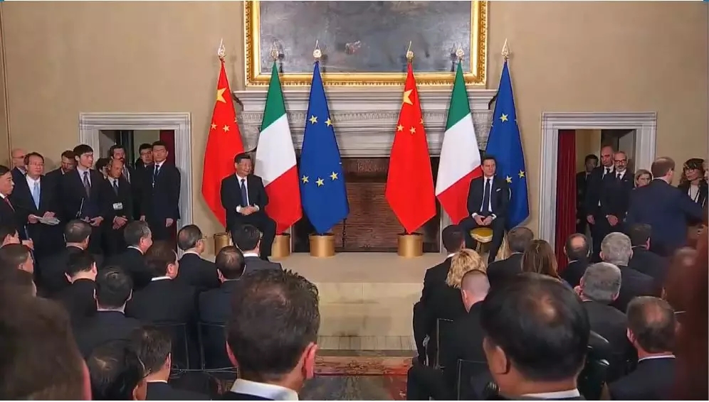 习主席与意大利总理共同见证！中交集团签约意两港口项目