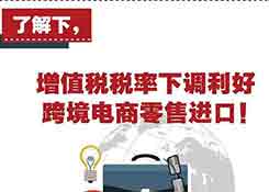 了解下，增值税税率下调利好跨境电商零售进口！