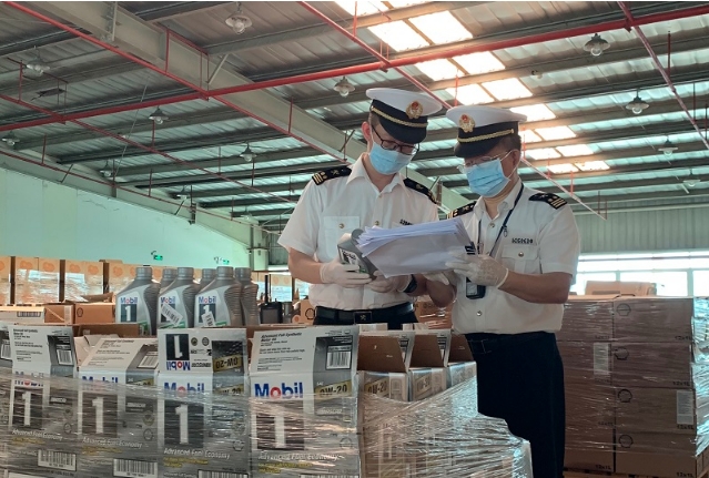 东江口海关首次在后续监管环节查获保税电商侵权货物 