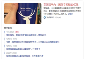 泰国瑞幸向中国瑞幸索赔100亿泰铢,跨境电商进口产品需要品牌授权吗?