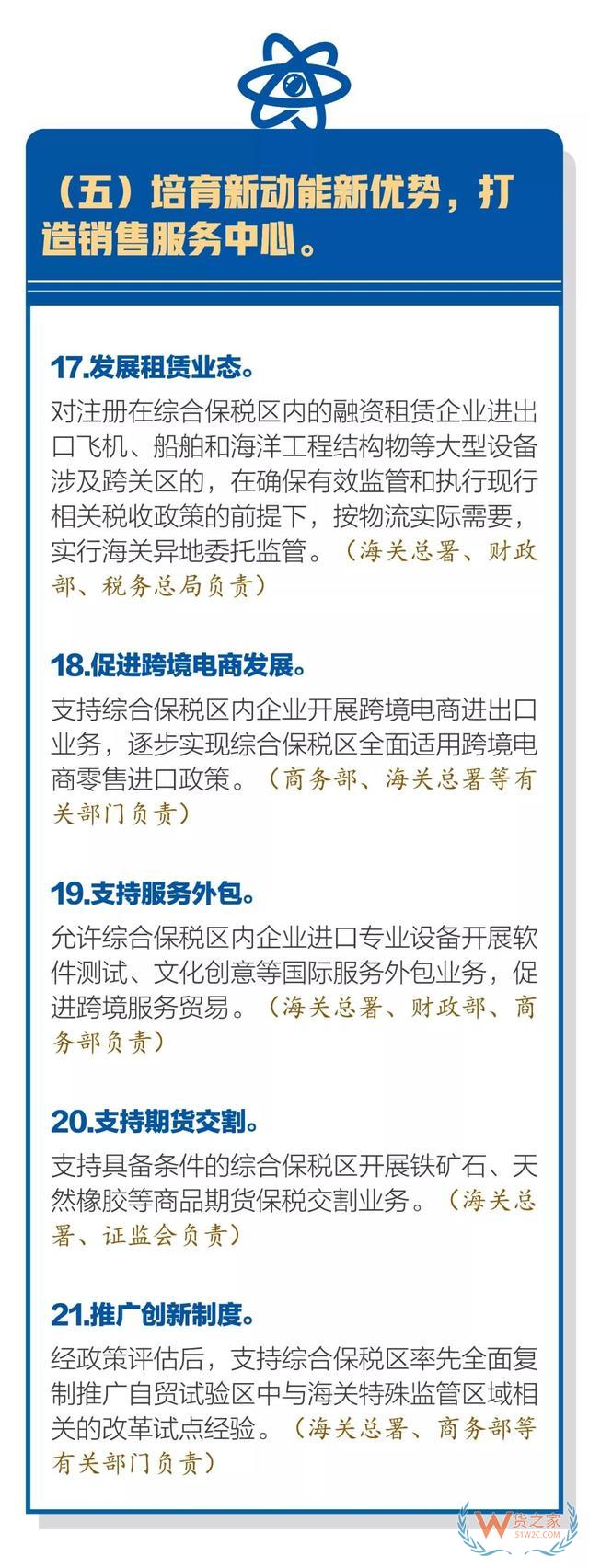 国务院关于促进综合保税区高水平开放高质量发展的若干意见—货之家