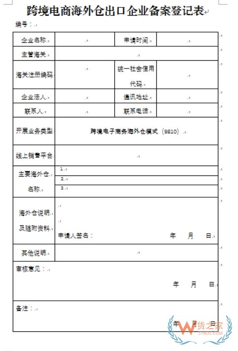 深圳海关跨境电商出口海外仓模式备案如何办理-货之家