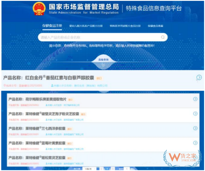 2025年累计共21款进口备案蓝帽子与跨境电商进口保健品新机遇 2025年累计共21款进口备案蓝帽子与跨境电商进口保健品新机遇