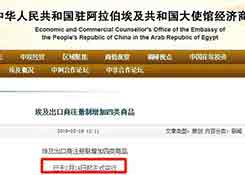 出口埃及请注意！由于海关实施新规，造成大量货物积压海关